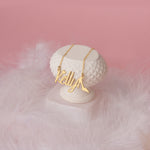 925 Sterling Silver Barbie Font With Shoe Necklace