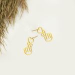 925 Sterling Silver Korean Love Heart Studs