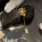 925 Sterling Silver Halloween Threader Earrings