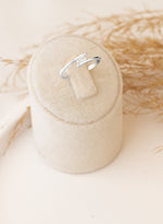925 Sterling Silver Baguette Cut Cubic Zirconia Ring