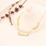 925 Sterling Silver Personalized Multiple Name Necklace