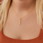 925 Sterling Silver Personalized Two Letter Necklace