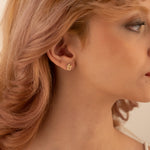925 Sterling Silver Angel Studs