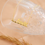 925 Sterling Silver Harry Potter Magic Wand Name Necklace