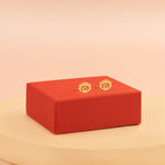 925 Sterling Silver Tiny Eye Stud Earrings