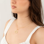 925 Sterling Silver Mountain Ring Holder Necklace