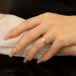 925 Sterling Silver Square Ring