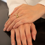 925 Sterling Silver Anksiyete Ring