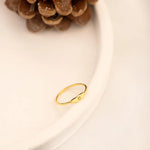 925 Sterling Silver Initial Bar Ring