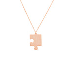 925 Sterling Silver Personalized Puzzle Necklace