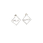 925 Sterling Silver Ear Jacket Name Earring