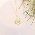 925 Sterling Silver Göz Necklace