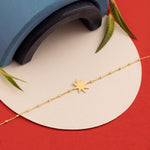 925 Sterling Silver Star Anklet