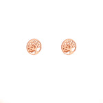 925 Sterling Silver Tree Of Life Studs