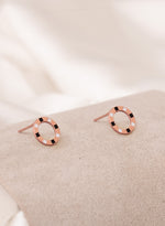 925 Sterling Silver Poker Chip Studs