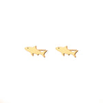 925 Sterling Silver Shark Earrings