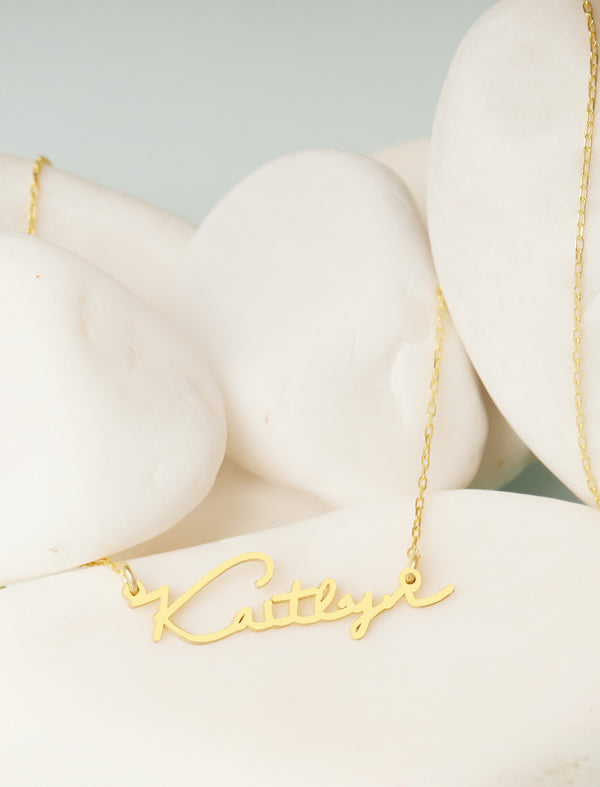 925 Sterling Silver Name Necklace…