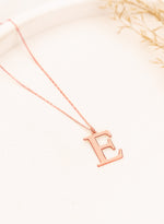 925 Sterling Silver Letter Necklace