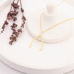 925 Sterling Silver Wishbone Ring Holder Necklace