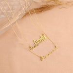 925 Sterling Silver Harry Potter Magic Wand Name Necklace
