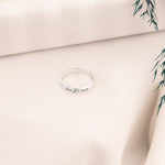 925 Sterling Silver Name Rings 3Mm