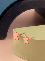 925 Sterling Silver Star Studs 635