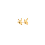 925 Sterling Silver Playboy Bunny Studs