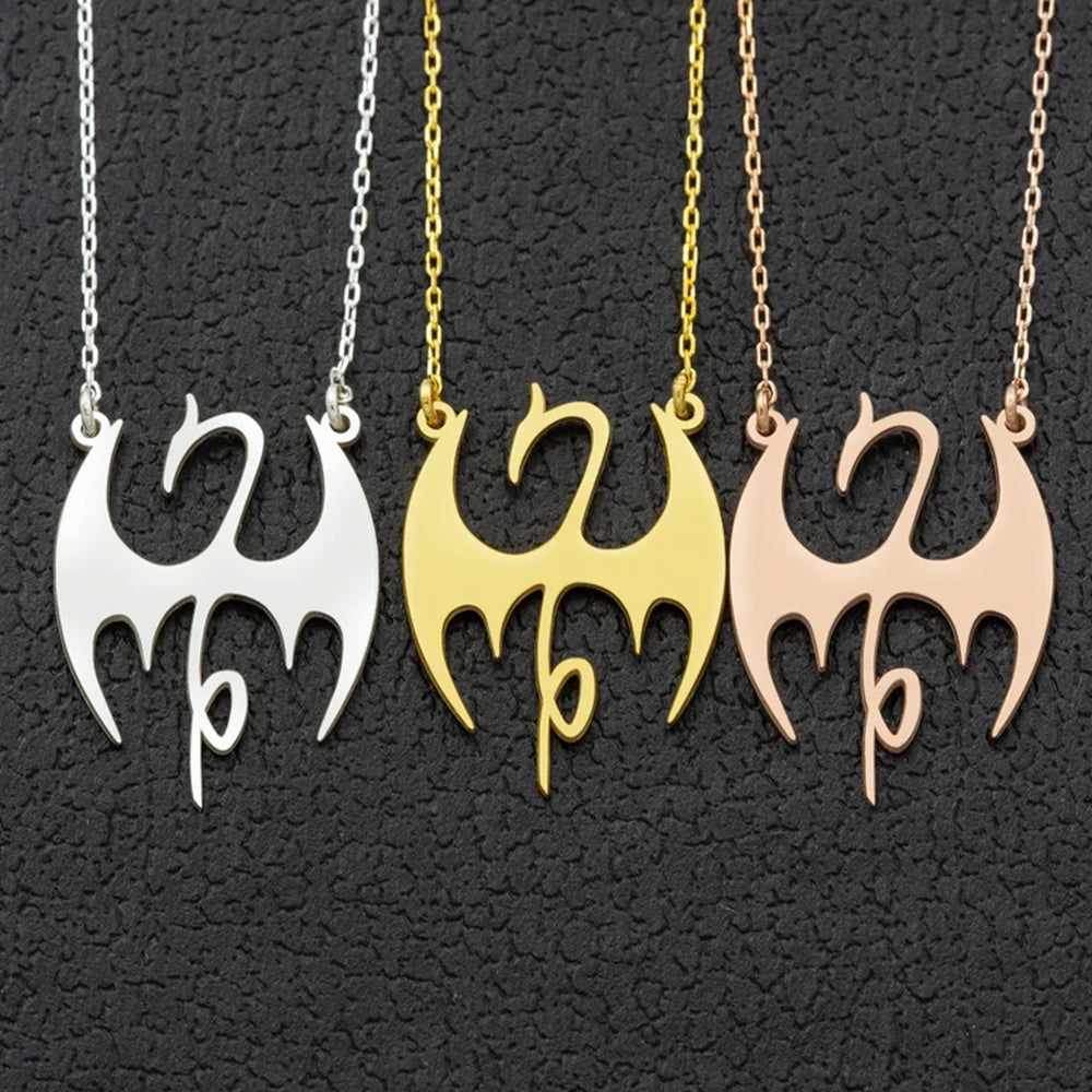 925 Sterling Silver Iron Fist Logo Necklace