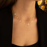 925 Sterling Silver Personalised Initial Name (Halley)