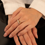 925 Sterling Silver Anksiyete Ring