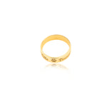 925 Sterling Silver Two Name And Paw & Name Ring 4Mm