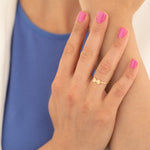 925 Sterling Silver Bow Ring