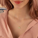 925 Sterling Silver Lotus Necklace