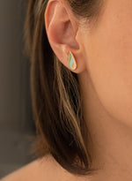 925 Sterling Silver Multi Color Wings Earring