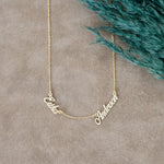 925 Sterling Silver Multiple Name Necklace