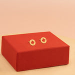 925 Sterling Silver Clover Earrings