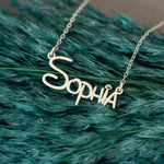 925 Sterling Silver Disney Name Necklace