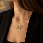 925 Sterling Silver Sacred Geometry Necklace