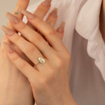 925 Sterling Silver Birthflower Ri̇ng