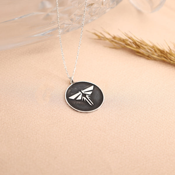 925 Sterling Silver Firefly Necklace