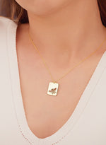 925 Sterling Silver Bee Necklace