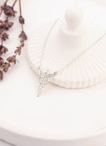 925 Sterling Silver Arwen Eflique Evenstar Lotr Minimalist Necklace