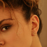 925 Sterling Silver Zodiac Sign Studs