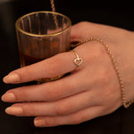 925 Sterling Silver Içi Boş Heart Ring