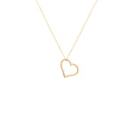 925 Sterling Silver İçi Boş Heart