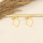 925 Sterling Silver Name Earjacket Earring