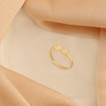 925 Sterling Silver Bow Ring