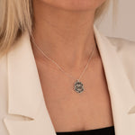 925 Sterling Silver Master Chief Helmet Necklace