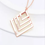 925 Sterling Silver Personalized Family Necklace