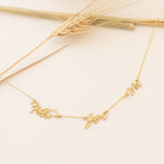 925 Sterling Silver Handmade Personalized Multiple Name Necklace